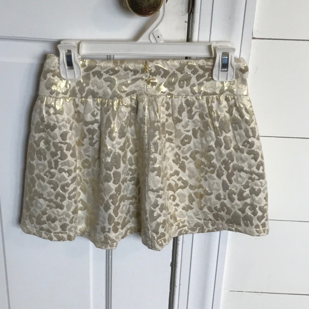 Gold skirt